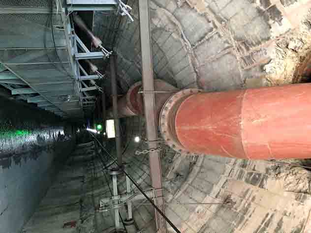 云南煤矿井筒火灾检测项目